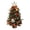 E L, variant on Mini Christmas Tree with LED Lights Hanging Ornaments DIY Desktop Xmas Tree Decorations Battery Operated Artificial Christmas Tree