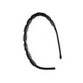 thumbnail image 2 of Diadema de cabello Minnieouse Metal Ondulado Grosor Negro Unisex Estilo simple Flexible, 2 of 6