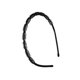 thumbnail image 2 of Qarigey Diadema Metal Ondulado Negro Unisex Flexible para Hombre Mujer Ojeras Accesorio para el cabello Círculo de linterna, 2 of 6