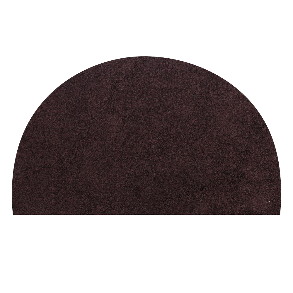 Innerwin Bathroom Rugs Non Slip Floor Mats Half Round Washable Bath Mat