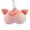 A, variant on Cute Soft Peach Keychain Toy Cat Dog Pig Fashion Bag Charm Decorative for Girls Kids and Teens