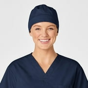 Wink WonderWORK Unisex Tie Back Scrub Cap, Navy, OS Womens