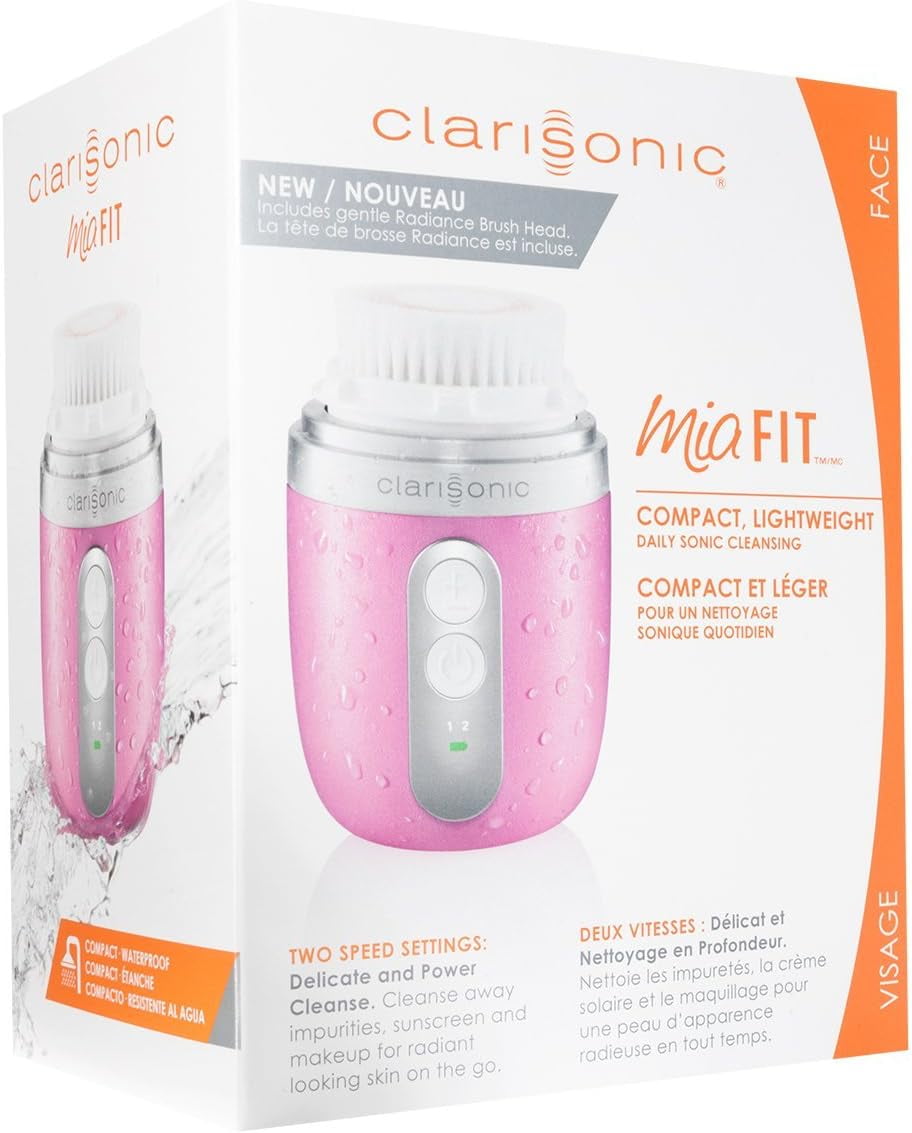 Clarisonic Mia Fit Sonic Facial Cleansing Brush System - Pink