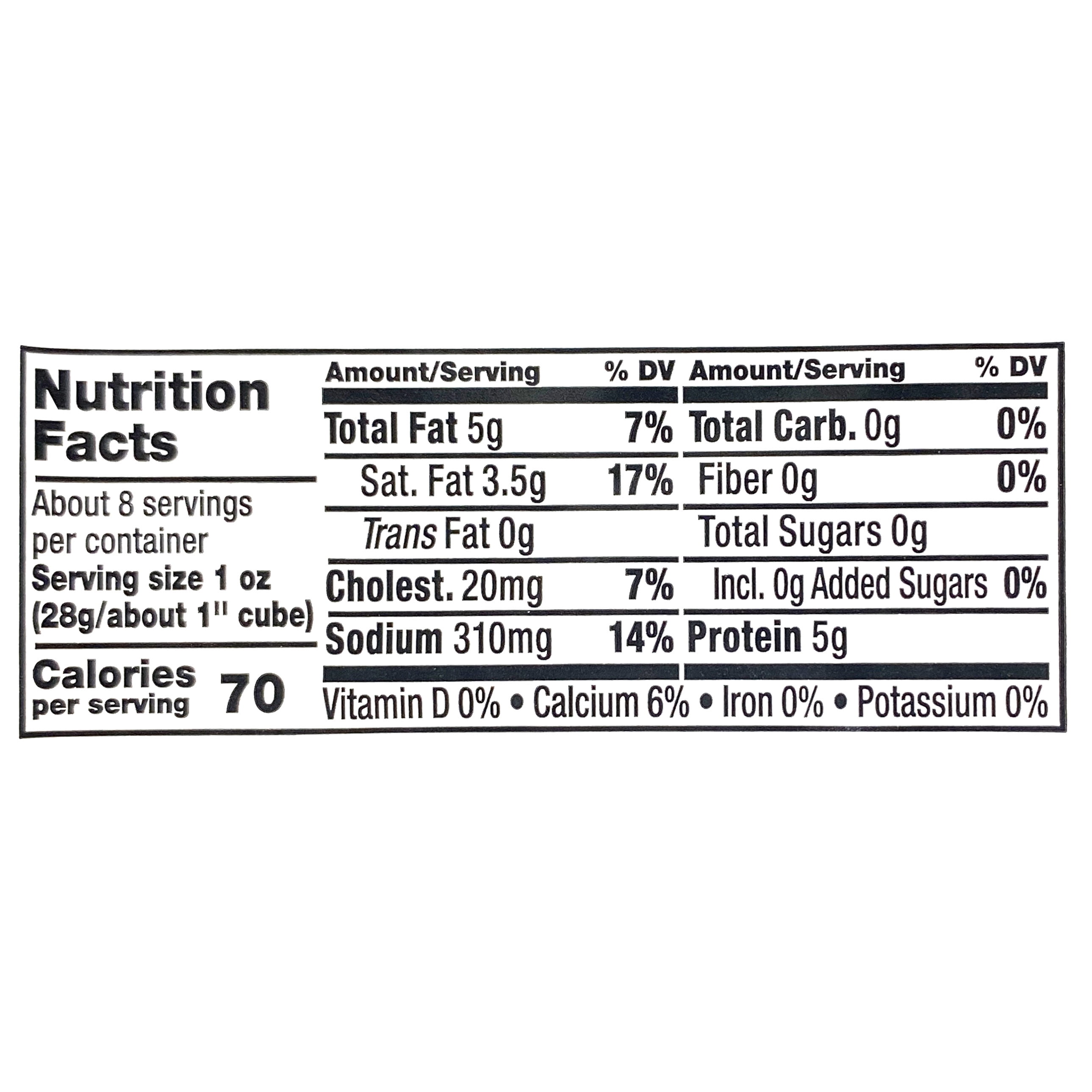 President Block All-Natural Feta Cheese, 8 Oz