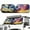Colorful Sunset Palm Tree, variant on Uorisanigo Windshield Sun Shade for 2018-2024 2025 Jeep Wrangler JL / 2020-2024 Jeep Gladiator JT Foldable Hawaiian Palm Tree Front Window Sun Visor, Blocks UV Rays Heat, Keep Car Cooler