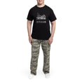 thumbnail image 5 of CafePress - Steam Train Men's Dark Pajamas - Men's Dark Loose Fit Cotton Pajama Set, 5 of 7