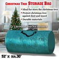 thumbnail image 3 of SOLAXO Christmas Tree Storage Bag for 8ft Tree Container Holder Heavy Duty Tree Bags Holiday Storage Bags, Umbrella Storage bag, Green, 3 of 4