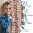 thumbnail image 3 of Blackout Kids Curtains,Pink Cartoon Unicorn Cloud Pattern Childrens Insulated Curtains Set Of 2,Bedroom Essentials,Toddler Room Decor 42"x54", 3 of 5