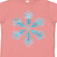 thumbnail image 4 of Inktastic Icy Blue Winter Snowflake Boys or Girls Toddler T-Shirt, 4 of 5