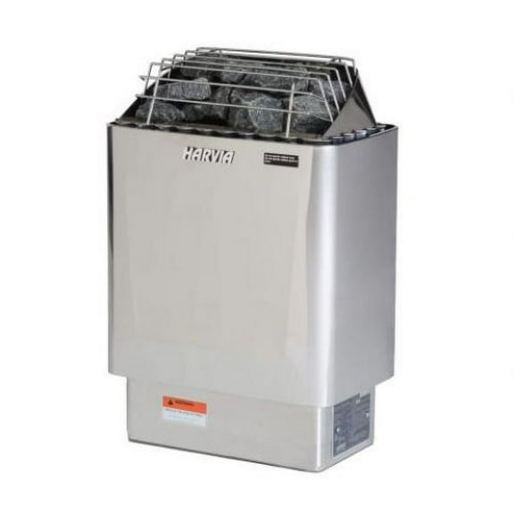 Harvia KIP60W KIP Series 6kW Sauna Heater with Harvia Xenio CX170  (Includes Sauna Stones)