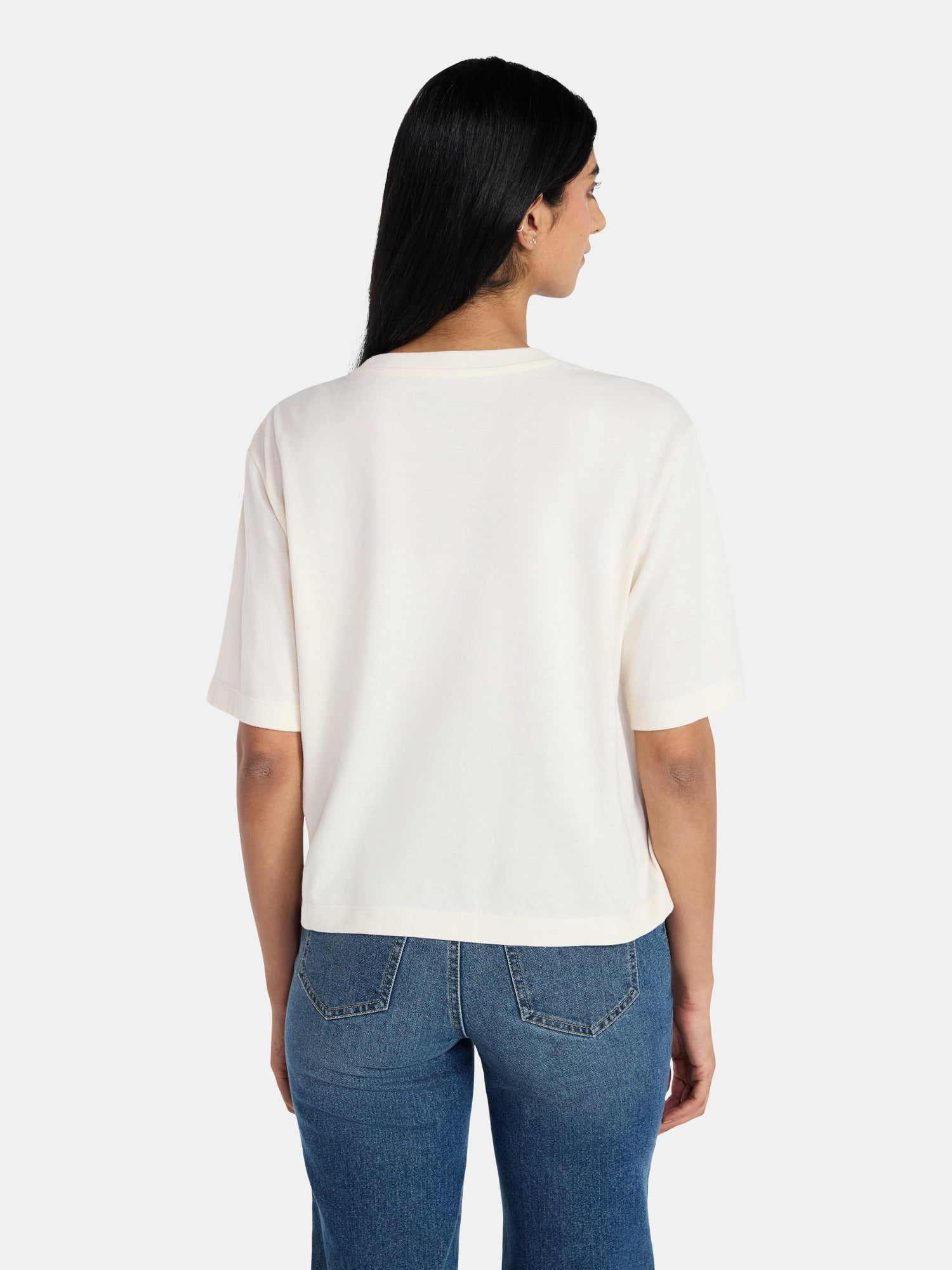 Disney Pixar Inside Out 2 Women's Anxiety Boxy Graphic Skimmer Tee, Sizes XXS-XXL