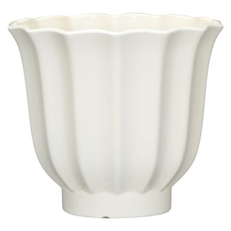 Planter-Pots-for-Plants-Indoor-Outdoor, Plastic Flower Pots with Saucer &  Drainage Holes, Modern Garden Planters for Planting Medium Large  PlantsDecorative Resin Garden Pots - Walmart.com