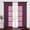 Burgundy Red, variant on Soft Sheer Pink Curtains 96 inches Long for Bedroom, Grommet Airy & Breathable with Light Filtering Window Treatments for Princess/Party, W54 x L96, 2 Panels