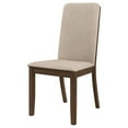 thumbnail image 4 of Dtwnek 2 Pack Wood Frame Padded Seat Side Chair Dining Chair for Living Room, Dining Room, 4 of 12