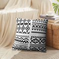 thumbnail image 4 of LALILO Throw Pillow Covers Geometric Aztec Black And White Aztec Cushion Cover 18" x 18", 2 Pack, 4 of 6