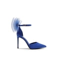 thumbnail image 3 of Zapatos de Tacón de Satén Azul para Mujer DREAM PAIRS SDPU2322W con Tacón de 10 cm, 3 of 5