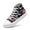 Black Rainbow, variant on Kids High Top Canvas Sneakers Girls Boys Lace Up Classic Casual Shoes Toddler Comfy Fashion Running Walking Shoes Indoor Outdoor
