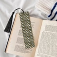thumbnail image 4 of Kdxio Bear Sunflower Print Metal Tassel Bookmarks,Perfect Gift for Art Lovers and Bookworms Metal Bookmarks for Women, 4 of 8