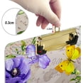thumbnail image 4 of FMSHPON Field Flowers Grasses Clipboard Hardboard Wood Nursing Clip Board and Pull for Standard A4 Letter 13x9 inches, 4 of 7