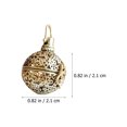 thumbnail image 2 of 4Pcs Aroma Balls Pendants Decorative Diffuser Pendants Hanging Aromatherapy Pendants, 2 of 8