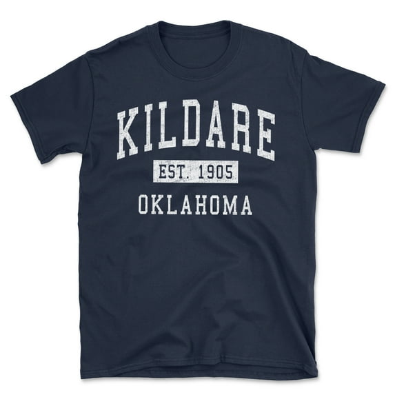 Kildare Oklahoma Classic Established Men's Cotton T-Shirt