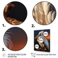 thumbnail image 3 of Designart "Vibrant Portrait of a Grey Pelican II" Animals Floater Framed Canvas Art Print, 3 of 7
