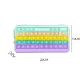 thumbnail image 2 of Silicona Para Lápices, Teclado Sensorial, Juguete De Burbujas, Bolsa De Almacenamiento De Papelería, Juguete De Descompresión Para Niños Y Adultos Vogacara HA042943-00, 2 of 6