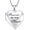 Forever in My Heart, variant on Love Heart Locket Necklace That Holds Pictures, Initial Alphabet A-Z Photo Lockets