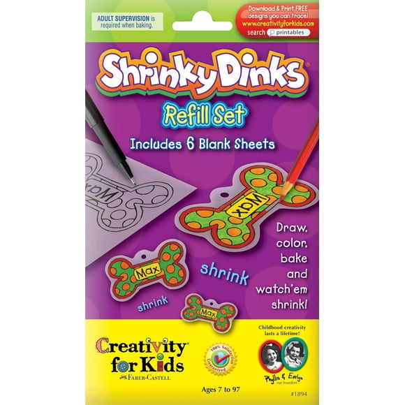 Shrinky Dinks Refill Set-