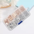 thumbnail image 4 of fastboy Ribbon Bracelet Kit Bookmark Pinch Crimp Ends Lobster Clasps with Jump Rings and Chain Extenders, 4 of 8