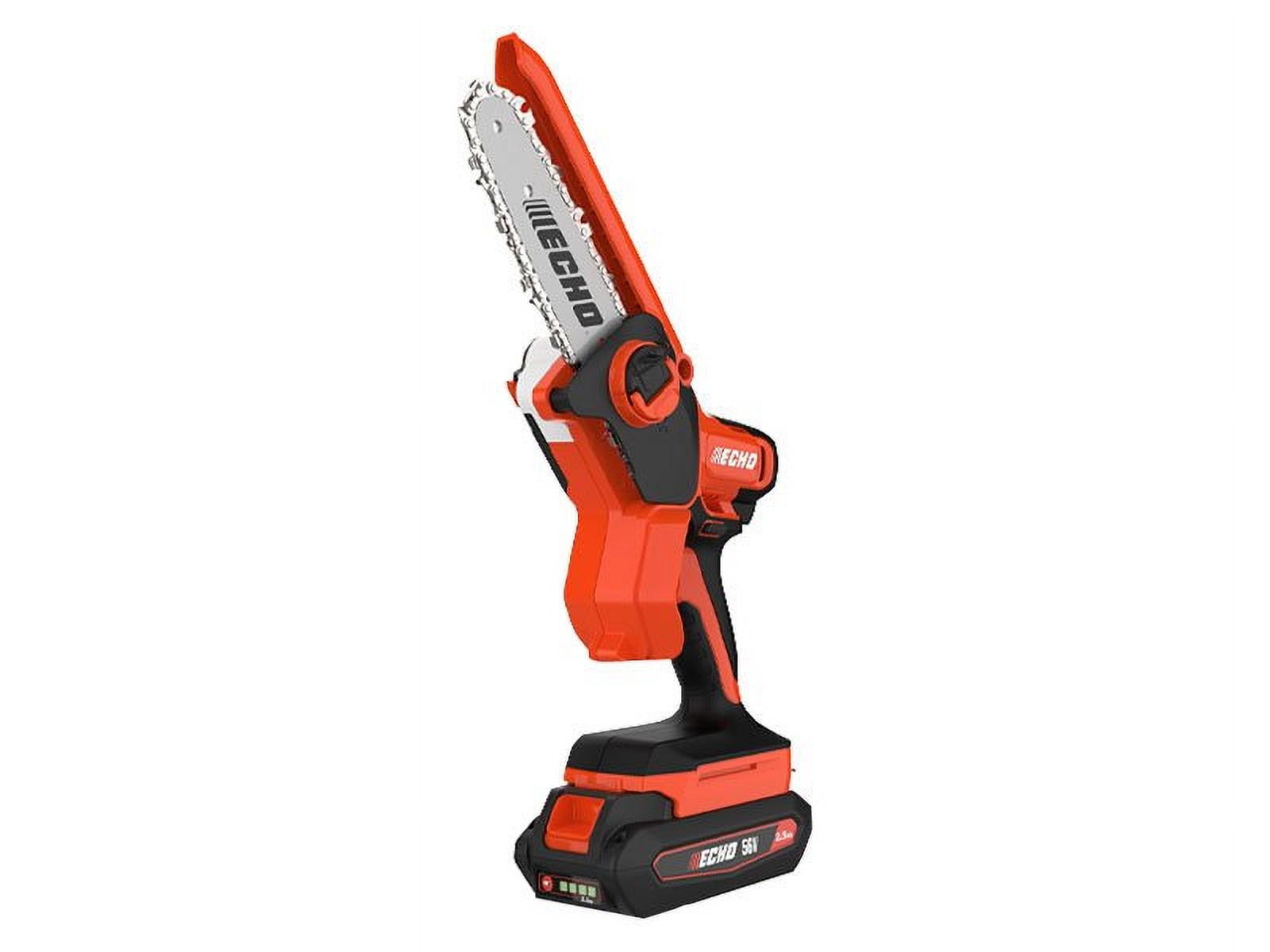 Echo 6 Inch Bar and Chain 56V Battery Pruning Saw Kit with Battery - DHS-3006X1