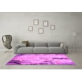 thumbnail image 3 of Ahgly Company Indoor Square Oriental Pink Industrial Area Rugs, 8' Square, 3 of 4