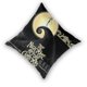 thumbnail image 3 of Juego de 2 fundas de almohada de felpa cuadradas negras de Pesadilla antes de Navidad, decoración de doble cara, cama de automóvil, dormitorio, sofá, fundas de almohada suaves, decoración del hogar,, 3 of 5