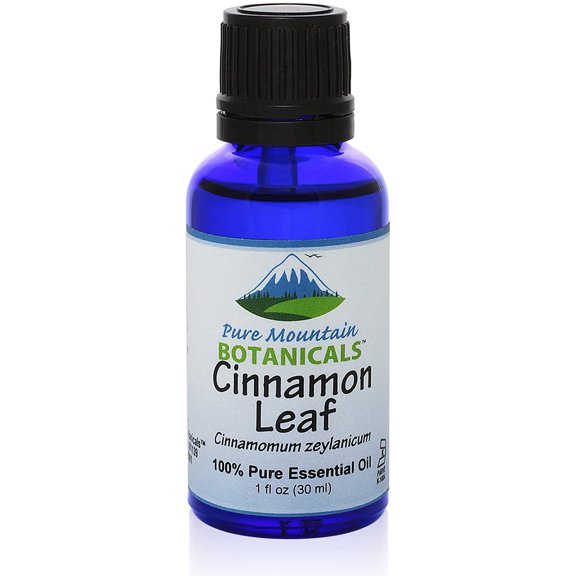 Cinnamon Zeylanicum Leaf Essential Oil 100% Pure Kosher (1 oz Bottle) (30 ml)