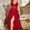 Red, variant on uublik Pajama Sets For Women Mesh Valentine's Day Night Gowns Soft Loungewear Sleepwear Red
