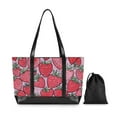 thumbnail image 7 of FORMRS Laptop Tote Bag for Women with 15.6" Computer Compartments Handbag, Sweet Strawberry, 7 of 7