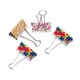 thumbnail image 1 of File Clips Long Tail Clip for Paper Organizing 24Pcs Multicolor Binder Clips, 1 of 4