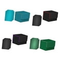 thumbnail image 3 of Caja de cartas de juego Strade Fareast Limited 4 Uds PU Resistente 4.09 Pulgadas x 3.27 Negro Azul Verde, 3 of 8