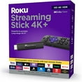 thumbnail image 2 of Roku Streaming Stick 4K+ (2021) Streaming Device 4K/HDR/Dolby Vision with Roku Voice Remote Pro, Black, 2 of 7