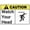 Warning Sign 5, variant on Caution Watch Your Hands And Fingers Warning Tin Sign 8"x12" - Home Kitchen Farm Garden Garage Wall Decor
