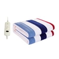thumbnail image 3 of Alfombra de calentamiento eléctrico con calefacción, suave, de un , cómoda, plegable, multiusos, microfelpa, cálida para cama, familias, , 180cm×150cm Enchufe de la UE 180 cm × 150 cm perfecl Manta eléctrica, 3 of 8