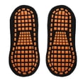 thumbnail image 2 of 2 pes de calcetines de yoga de 2 colores deslizantes de ejercicio gimnasio piso calcetines Negro Colcomx calcetines de yoga, 2 of 7