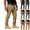 Khaki, variant on LTTVQM Men's Cargo Pants Ripstop Water Resistant Lightweight Breathable Comfy Hiking Outdoor Work Pants with Pockets Brown XL