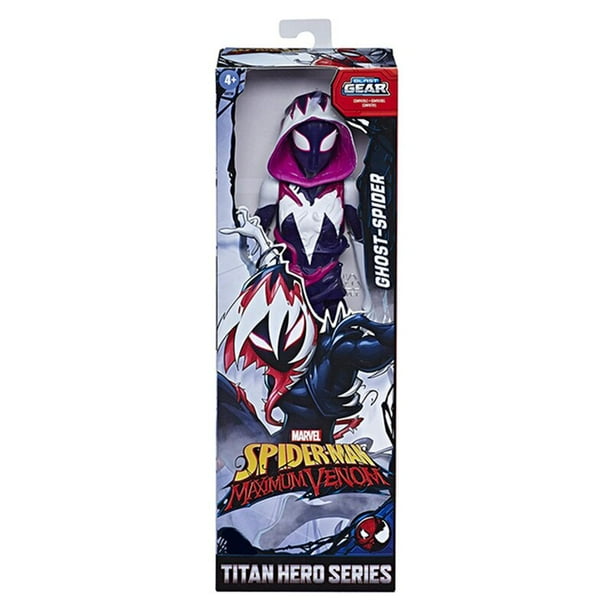 Figuras de acción de los vengadores de Marvel para niños, 12 pulgadas, Titan Hero Series, Spider-Man, Max Venom, modelo, juguetes para niños, regalos de cumpleaños