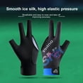 thumbnail image 4 of Callipe Billiard Pool Gloves 3 Finger Design Left Hand Snooker Cue Sport Glove Breathable Elastic Billiard Gloves for Men Women, 4 of 8