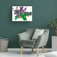 thumbnail image 4 of Wendy Edelson 'Violets Bunny' Canvas Art, 4 of 4