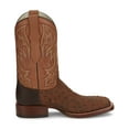 thumbnail image 2 of Justin Boots Mens King Full Quill Ostrich Embroidered Wide Square Toe Pull, 2 of 6