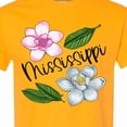 thumbnail image 4 of Inktastic Mississippi Magnolia Flowers and Leaves T-Shirt, 4 of 5
