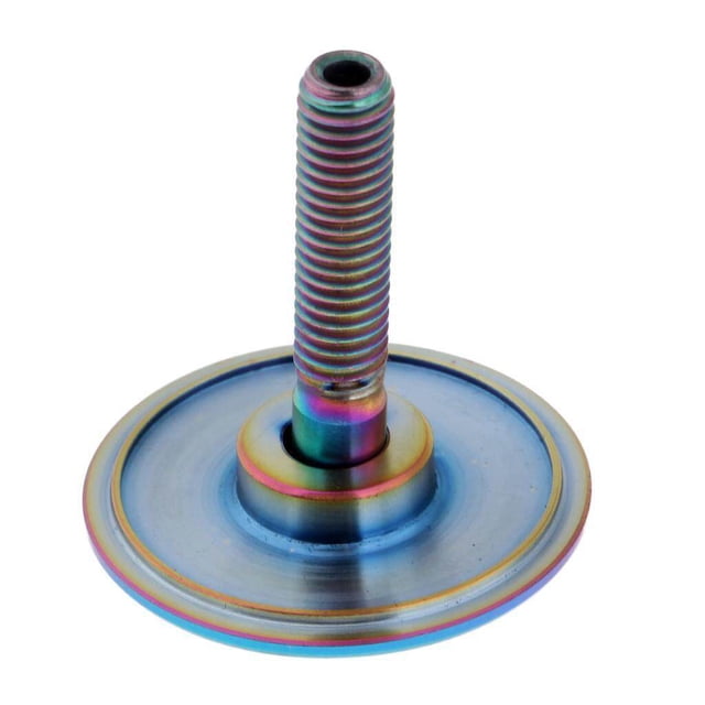 RISK Titane Poignée de Vélo Couvercle Couvercle Couvercle Couvercle de Casque Risque Vis Multicolor-Laiteux Façon