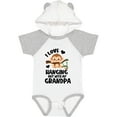 thumbnail image 3 of Inktastic Monkey I Love Hanging out with My Grandpa Boys or Girls Baby Bodysuit, 3 of 5